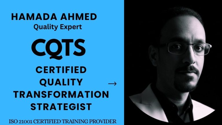 Certified Quality Transformation Strategist (CQTS)