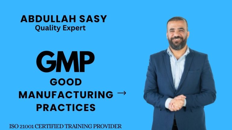 GMP Good Manufacturing Practices
